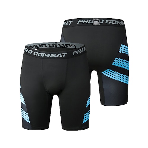 

Herre Løpeshorts Kompresjonshorts Bunner Atletisk treningsklær Pustende Fukttransport Myk Yoga & Danse Sko Trening Treningsøkt Sports Sportsklær Rød Blå Grønn