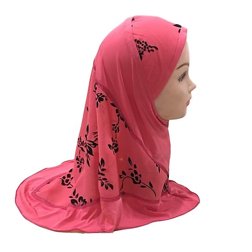 

cristal lin couture petite fille baotou chapeau arabe hijab écharpe culte foulard