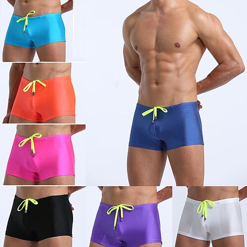 

Per uomo Boxer da mare Pantaloncini da mare Traspirante Asciugatura rapida Boxer da surf Pantaloni Nuoto Surf Spiaggia Sport acquatici Con stampe Estate Primavera