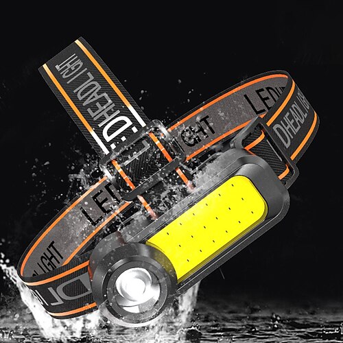 

Luz LED Linternas de Cabeza Faro de bicicleta Emisores Portátil Profesional Ligero Fácil de Transportar Duradero Camping / Senderismo / Espeleología De Uso Diario Caza Negro