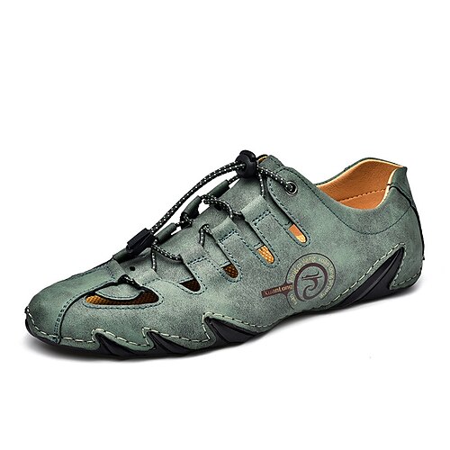 

Hombre Sandalias Sandalias planas Sandalias de moda Tallas Grandes Casual Exterior Diario Microfibra Transpirable Ejercito verde Negro Marrón claro Verano
