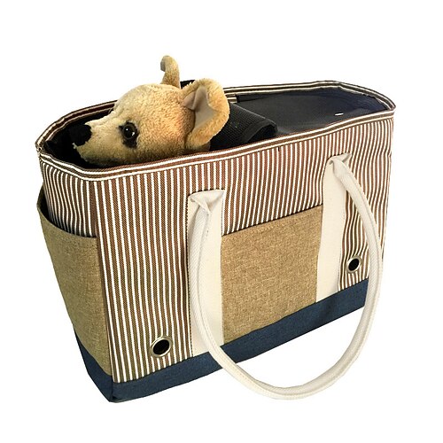 

extérieur une épaule portable rayé chat sac pour animaux de compagnie sac pour animaux de compagnie été portable portable chat sac