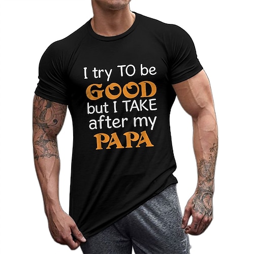 

Per uomo maglietta Magliette grafiche Camicia fresca Alfabetico Stampe astratte Papà Girocollo Stampa a caldo Strada Da mare Maniche corte Stampa Abbigliamento Originale Essenziale Contemporaneo