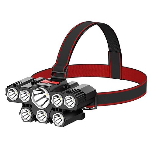 

Luz LED Linternas de Cabeza Lámpara para Pesca Emisores Portátil Profesional Ligero Fácil de Transportar Duradero Camping / Senderismo / Espeleología De Uso Diario Caza 8 led 6 LED