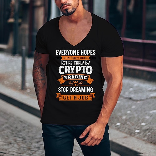 

t-shirt grafisk t-shirt sjov 95% bomuld 32s t-shirts bogstaver grafiske print v-hals sort blå grå rød hærgrøn lysegrå lyseblå afslappet dagligt kortærmet print tøj tøj vintage sport