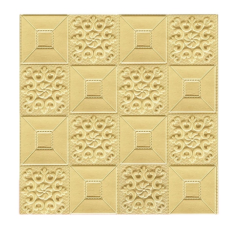 

1pc adesivi murali in schiuma stereo con motivo floreale 3d addensato, adesivi murali autoadesivi in schiuma con motivo floreale impermeabile