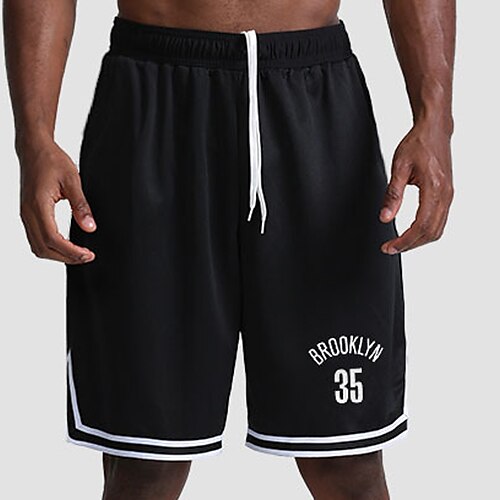 

Hombre Pantalones cortos activos Pantalón corto pantalones cortos de baloncesto Pantalones cortos casuales Correa Cintura elástica Plano Comodidad Transpirable Exterior Casual Festivos Básico Deportes