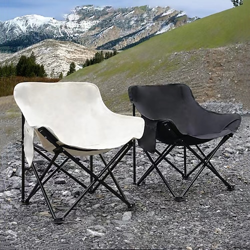 

Chaise camping Portable Respirable Pliable Durable Alliage d'aluminium Oxford pour 1 personne Plage Camping Camping / Randonnée / Spéléologie Voyage Printemps Automne Noir Blanche Vert Véronèse