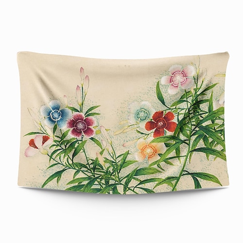

Floral grande tapisserie murale art décor photographie toile de fond couverture rideau suspendu maison chambre salon décoration