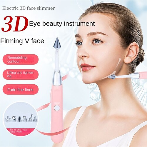 

instrument de beauté pour les yeux masseur électrique pour les yeux soins du visage instrument de beauté vibration v instrument presse tige de friction