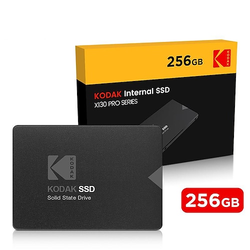 

Kodak x130 pro 256 go ssd sata iii disque dur interne à semi-conducteurs pour ordinateur portable 550 mo/s hdd 2.5 disque dur externe