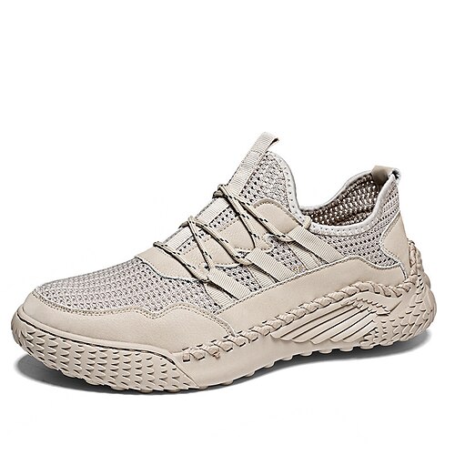 

Hombre Zapatillas de deporte Zapatos Confort Deportivo Casual Exterior Diario Malla Transpirable Negro Beige Gris Verano Primavera