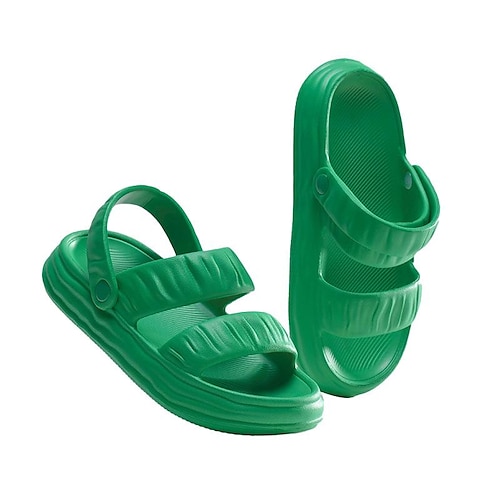 

New Sandals And Slippers Outdoor Two-Wear Sandals Summer Non-slip Melting Shoes Home Slippers Summer Women's