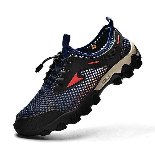 

Per uomo Scarpe Oxford Retrò Penny Loafers Informale Giornaliero Footing Tessuto elastico Traspirante Nero Blu Grigio Estate Primavera