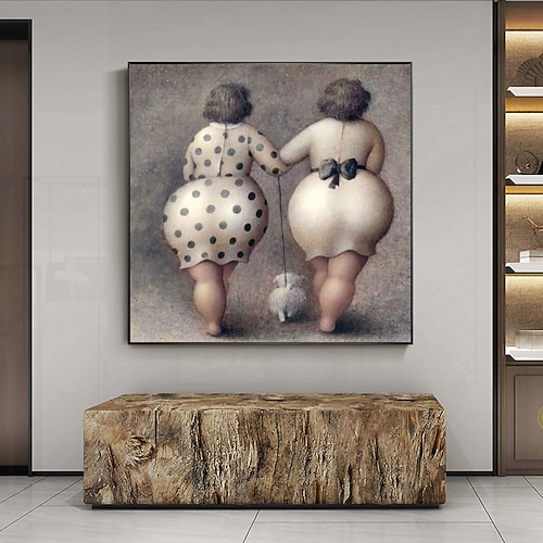 

bella arte della parete culo sexy della ragazza che tiene cucciolo pittura a olio sexy culo grosso signora pittura a olio su tela sesso corpo signora spirito grande culo pittura a olio