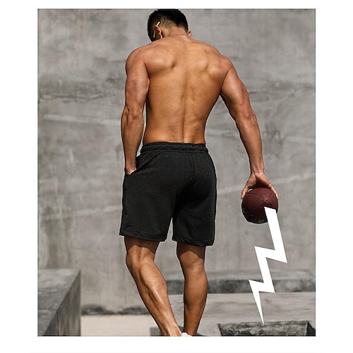 Shorts Men Casual Workout Running Shorts Lightweight Pocket Yoga Gym Shorts  Hipster Drawstring Men Shorts at  Men's Clothing store