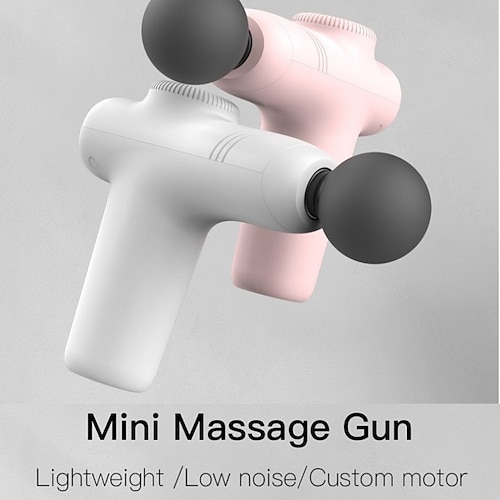 

Pistolet de massage mini masseur cadeau relaxation musculaire corps relax masseur électrique avec sac portable thérapie pistolet fitness