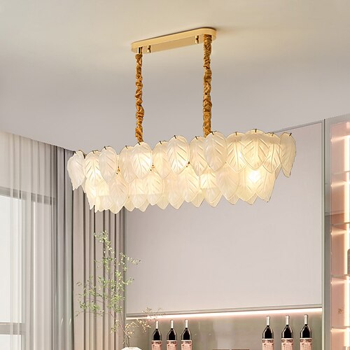 

100 cm Linea di design Luci Pendenti Metallo Bicchiere Formale Moderno Innovativo Finiture verniciate Moderno 110-265V