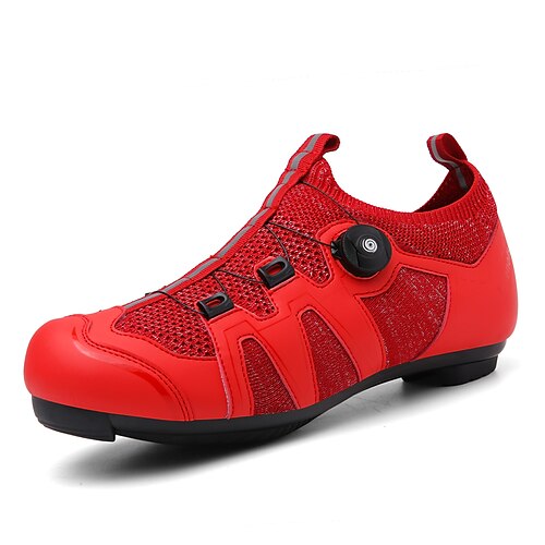 

Per adulto Scarpe da mountain bike Scarpe da bici da corsa Scarpe da ciclista con tacchetto Traspirante Mountain bike Cicismo su strada Ciclismo / Bicicletta Nero Giallo Rosso Per uomo Per donna