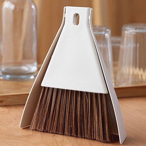

mini scopa da tavolo e paletta set paletta per la polvere domestica e strumento per la pulizia delle spazzole