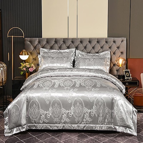 

Thai Silk Jacquard Four-piece Set Tencel Modal Satin Jacquard Four-piece Set Home Textile