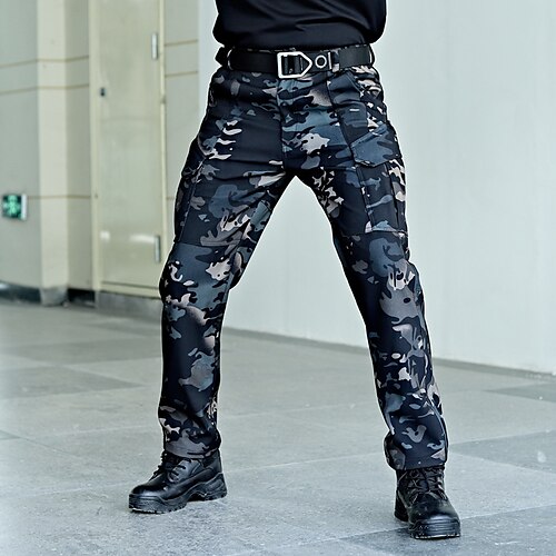 

Per uomo Pantaloni cargo tattici Mimetico Esterno Impermeabile Ripstop Traspirante Comodo Pantaloni della tuta Pantaloni Nero Cachi Elastene Campeggio e hiking Caccia Pesca M L XL XXL XXXL