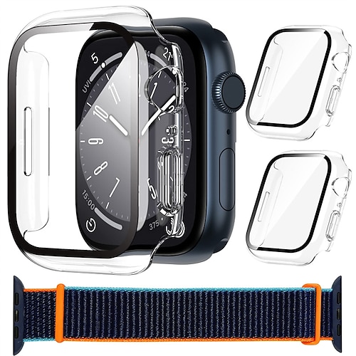 

[1 3 paquetes] Bucle en Solo Loop Bucle deportivo Compatible con Apple Watch Correa 38mm 40mm 41mm 42mm 44mm 45mm 49mm con caso Trenzado Tejido correa de repuesto para iwatch Series Ultra 8 7 6 5 4