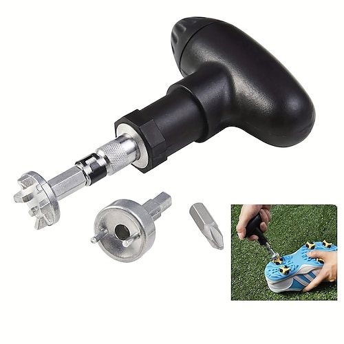 

llave torx de golf de metal duradero con 3 herramientas de repuesto, accesorios de golf