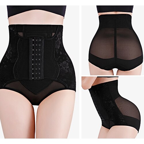 

Per donna Plus Size Intimo Allenatore in vita Modellatore del corpo Fiore decorativo Sport Informale Giornaliero Per uscire Poliestere Traspirante Estate Primavera Nero Cachi