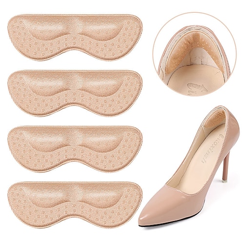 

Women's Synthetic Heel Protection Patch Anti-Wear Correction Nonslip Casual / Daily Beige 4 Pieces All Seasons