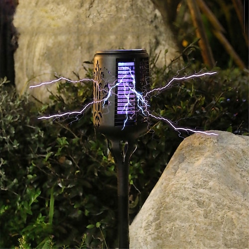 

Solar Mosquito Pathway Lamp Courtyard Garden Villa Mosquito Trap Lamp Commercial Outdoor Waterproof Mosquito Repellent Mosquito Killer