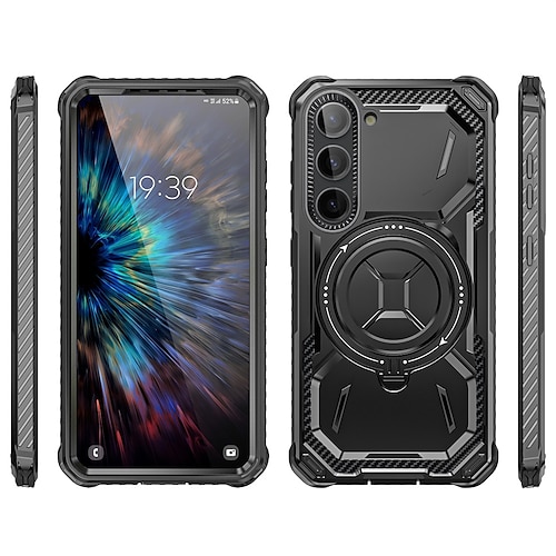 

teléfono Funda Para Samsung galaxia Funda Trasera S23 Ultra Plus Marco Antigolpes Protector de cuerpo completo Resistencia a caídas de cuatro esquinas Diseño Geométrico TPU ordenador personal