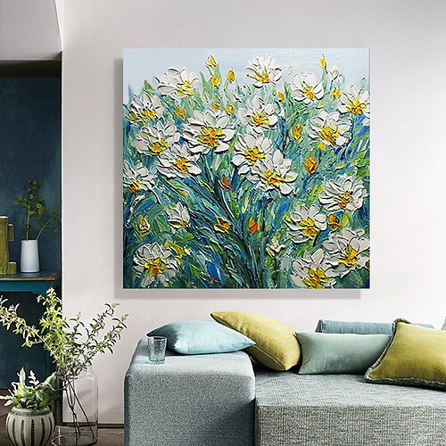 

pittura a olio fatta a mano dipinta a mano fiori 3d di alta qualità moderna tela arrotolata moderna (senza cornice)