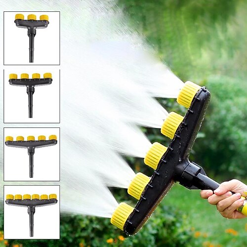 

1pc Agricultural Atomizer Nozzle, Garden Lawn Sprinkler, Farm Vegetable Irrigation Adjustable Large Flow Watering Tool, Watering Equipment