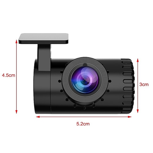 Dash Camera Car DVR USB Camera For HD 170 Degrees Driving Recorder