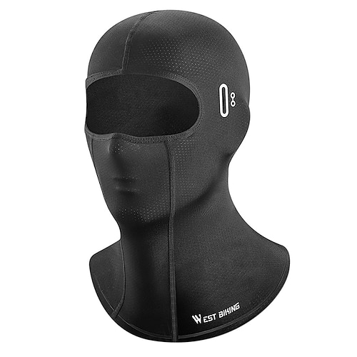 

WEST BIKING Gorro de Ciclismo Máscaras de Esqui Respirabilidade Macio Materiais Leves Elasticidade Alta Moto / Ciclismo Preto Preto Bruto para Unisexo Adulto Ciclismo / Moto Triatlo Moto Côr Sólida