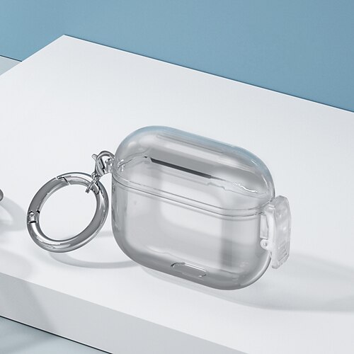 

estojo de fone de ouvido de cristal para apple airpods3 capa protetora transparente de silicone para airpods3 acessórios caixa de carregamento