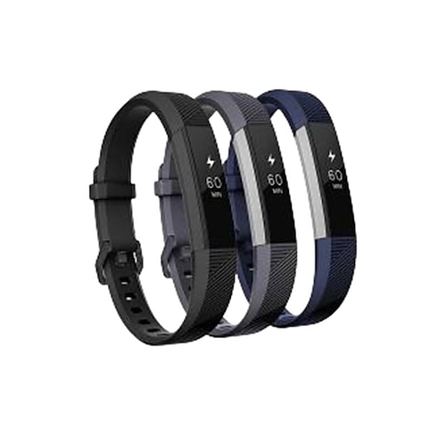 

3 paquet Bracelet de montre connectée Compatible avec Fitbit Alta HR Fitbit Ace Fitbit Alta Silicone Montre intelligente Sangle Ajustable Boucle solo Femme homme Remplacement Bracelet