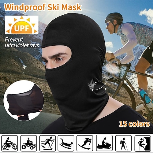 

1 cappello passamontagna cappello copricapo integrale, esercito tattico cs cappello da sci invernale cappello da ciclismo protezione solare sciarpa sport all'aria aperta maschere per il viso calde