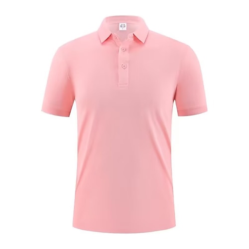 

Per uomo Per donna POLO Manica corta Squadrata Maglietta Esterno Ultra leggero (UL) Traspirante Asciugatura rapida Comodo Misto cotone POLY Nero Bianco Rosa Pesca Scalate Spiaggia