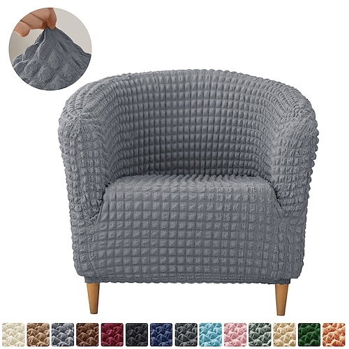 

Club Chair Cover Stretch Tub Chair Slipcover, Arm Chair Sofa Cover For Dogs Pet,Washable Couch Furniture Protector Soft Durable