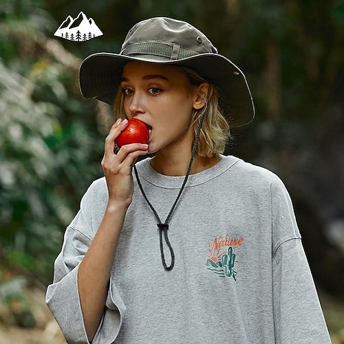 

Hombre Mujer Gorro para el Sol Sombrero Bob Gorro de pesca Gorro para senderismo Al aire libre Portátil Filtro Solar UPF50 Transpirable Sombrero Poliéster Azul Piscina Verde Militar para Caza Pesca