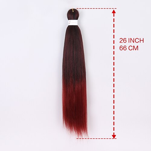 

Clip In / On Ponytails Classic / Easy dressing / Hot Sale Synthetic Hair Hair Piece Hair Extension Straight 26 inch Party / Daily Wear / Vacation