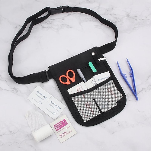 

Wessleco multifunktionales Krankenschwester-Toolkit, medizinisches Zubehör, Krankenschwestertasche, Krankenschwester-Aufbewahrungs-Toolkit