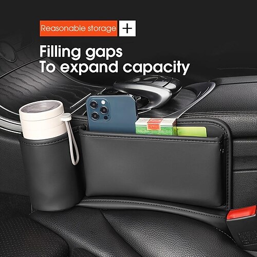 

bil gap organizer oppbevaringsboks vannkoppholder skinn bilsete spor organizer bag bil telefon organizer bag diverse organizer box auto forsyninger deler