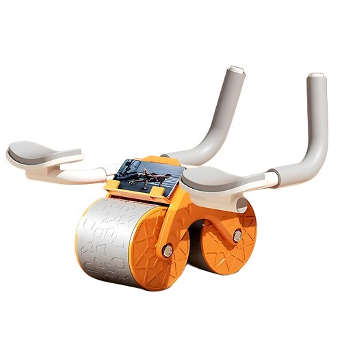 

Ellbogenstütz-Bauchrollen, automatisches Rückprall-Bauchrad, Planken-Bauchrollenrad für Core-Trainer, Bauchrollenrad mit Kniematte, Heimübungsräder für Bauchmuskeln.