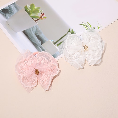 

2 Pieces Baby Girls' Active / Sweet Daily Floral Floral Style Polyester Hair Accessories Colorful Baby onesize