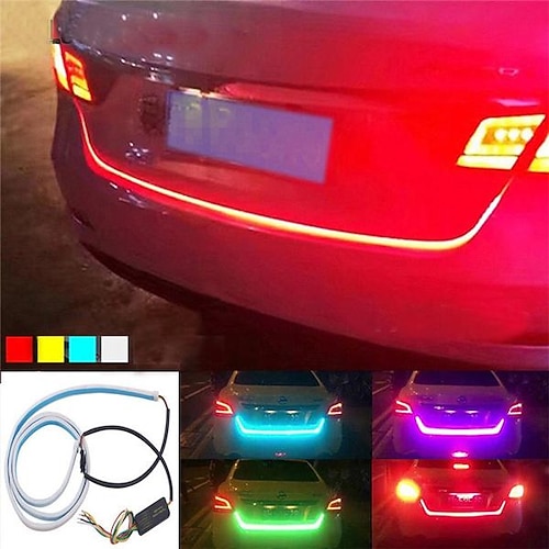 

Otolampara multifuncional tira traseira do carro 6w 36 led tira da porta traseira do carro à prova dwaterproof água freio dirigindo luz de sinal de volta