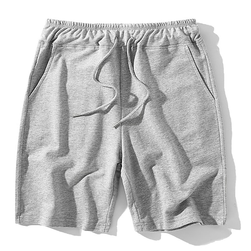 

Per uomo Pantaloncini da sudore Pantaloncini Pantaloncini Running Pantaloncini di spugna Tasche Liscio Comfort Traspirante Esterno Giornaliero Per uscire Di tendenza Informale Nero Bianco