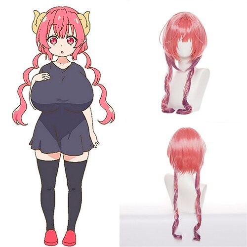 

cosplay della cameriera del drago parrucca ilulu della cameriera del drago della signorina kobayashi